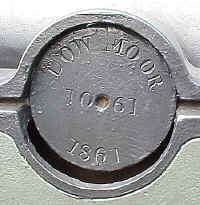 West Point Trophy # 170 West Point Trophy Plaque Left Trunion — view 4